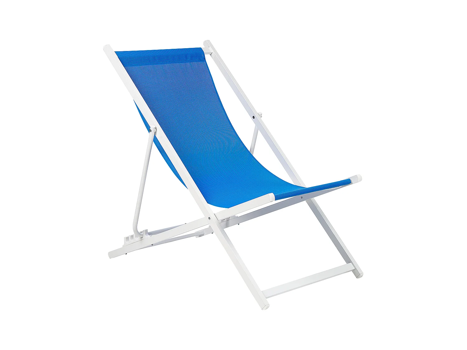 Tuinligstoel Metaal Blauw LOCRI II
