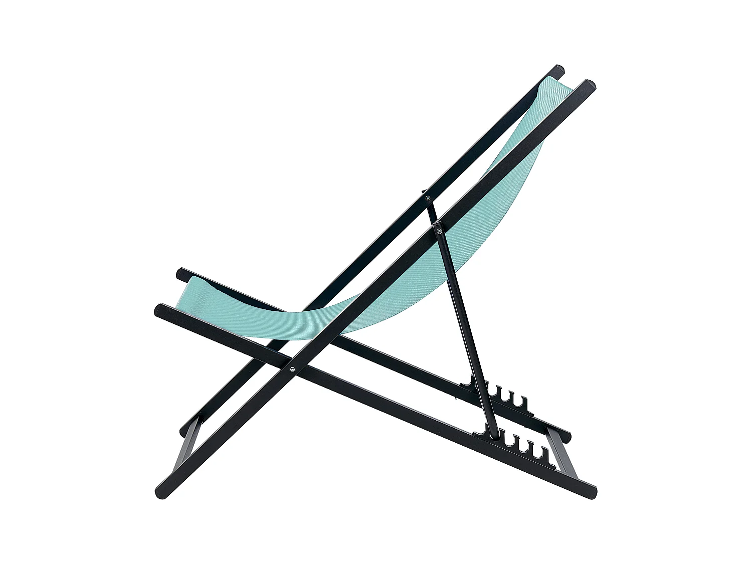 Chilienne pliante LOCRI II Métal Turquoise