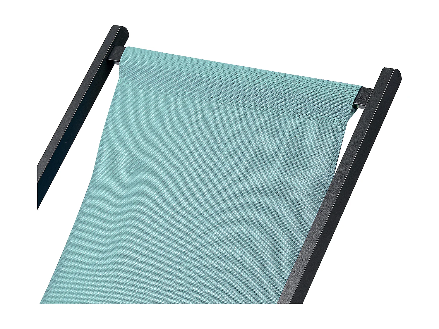 Inklapbare ligstoel LOCRI II Metaal Turquoise