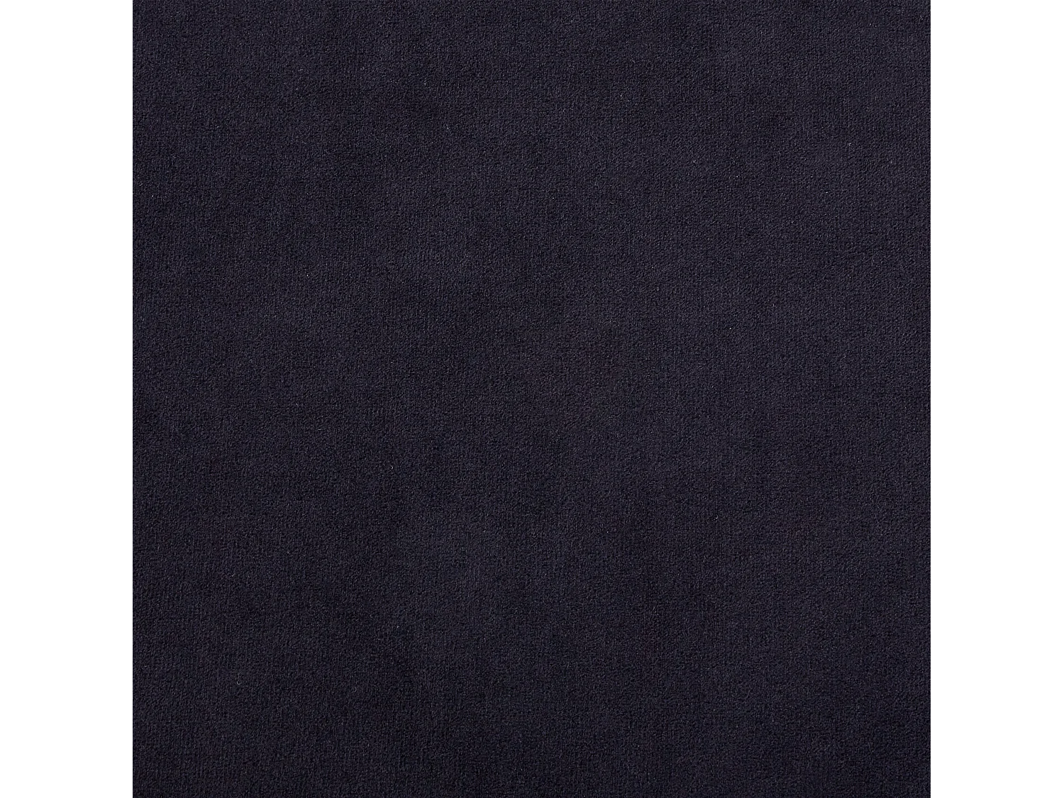 Poef BRIGITTE Fluweel Zwart 36 cm 36 cm 44 cm