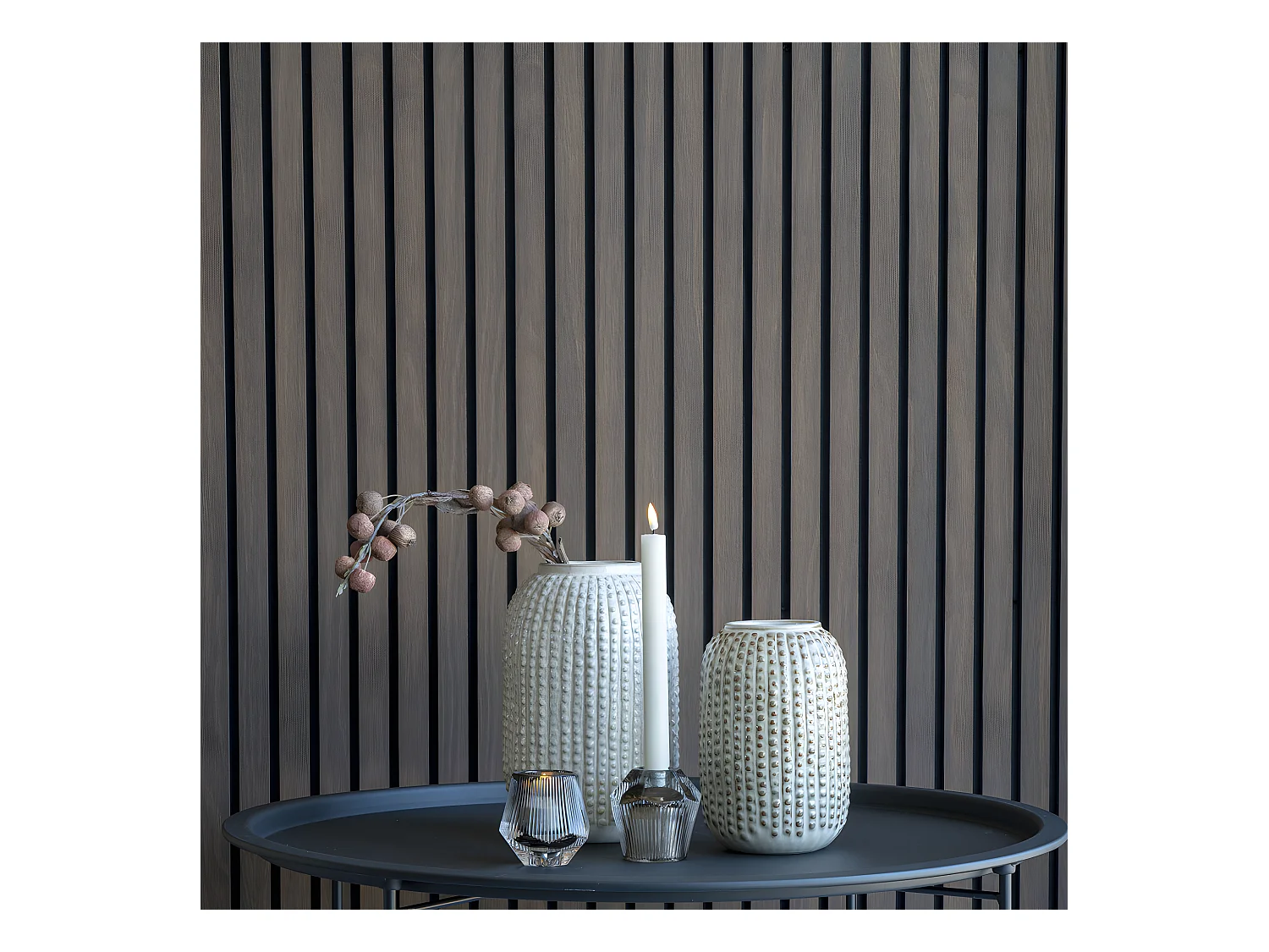 Belmonte Vase Keramik beige.