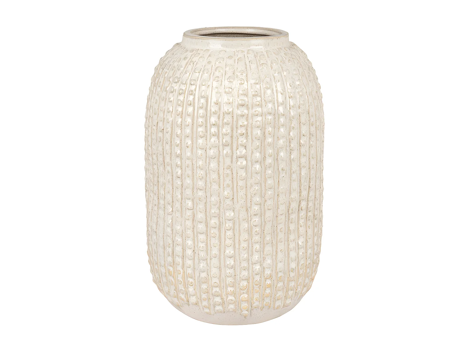 Belmonte Vase Keramik beige.