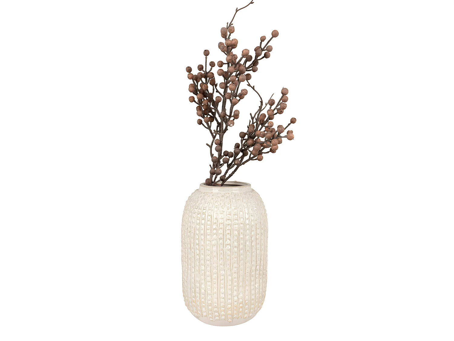 Belmonte Vase Keramik beige.