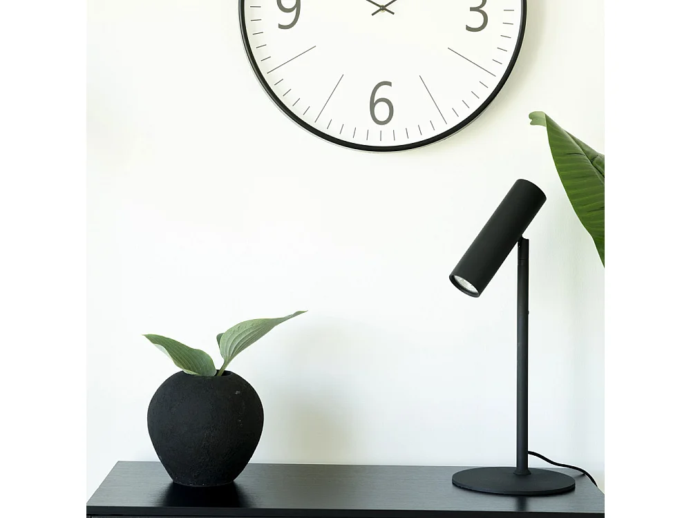 Horta - Vase en terre cuite H16cm - Couleur - Noir