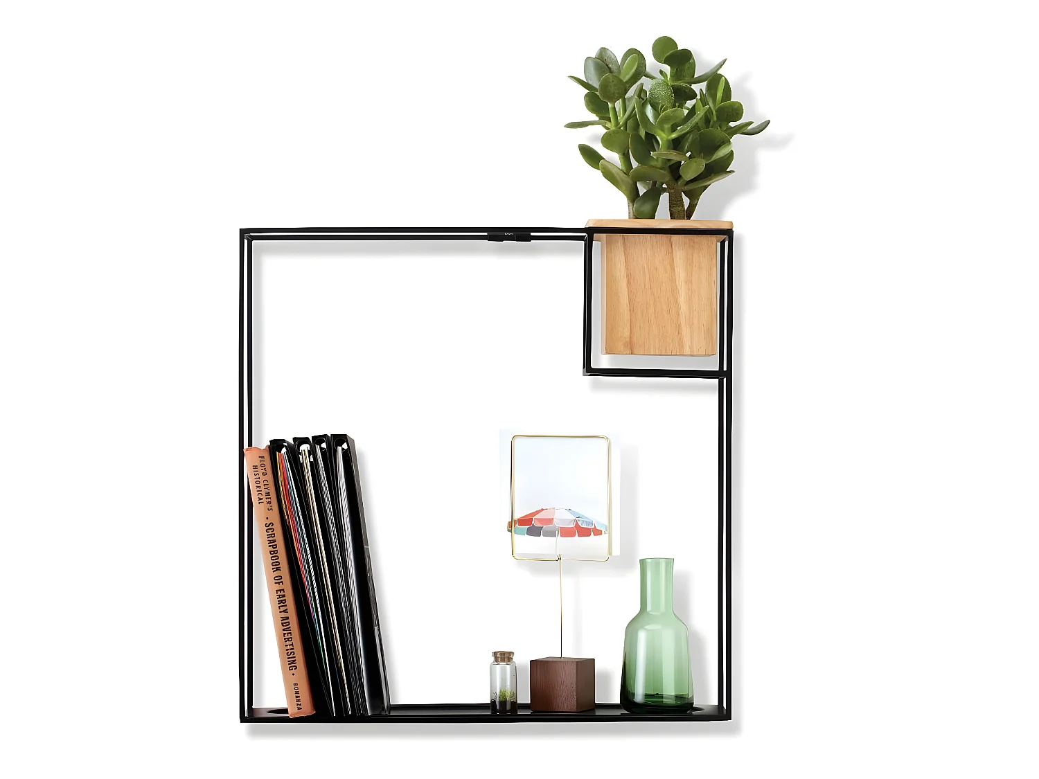 Etagère Cubist carrée Noir  Umbra