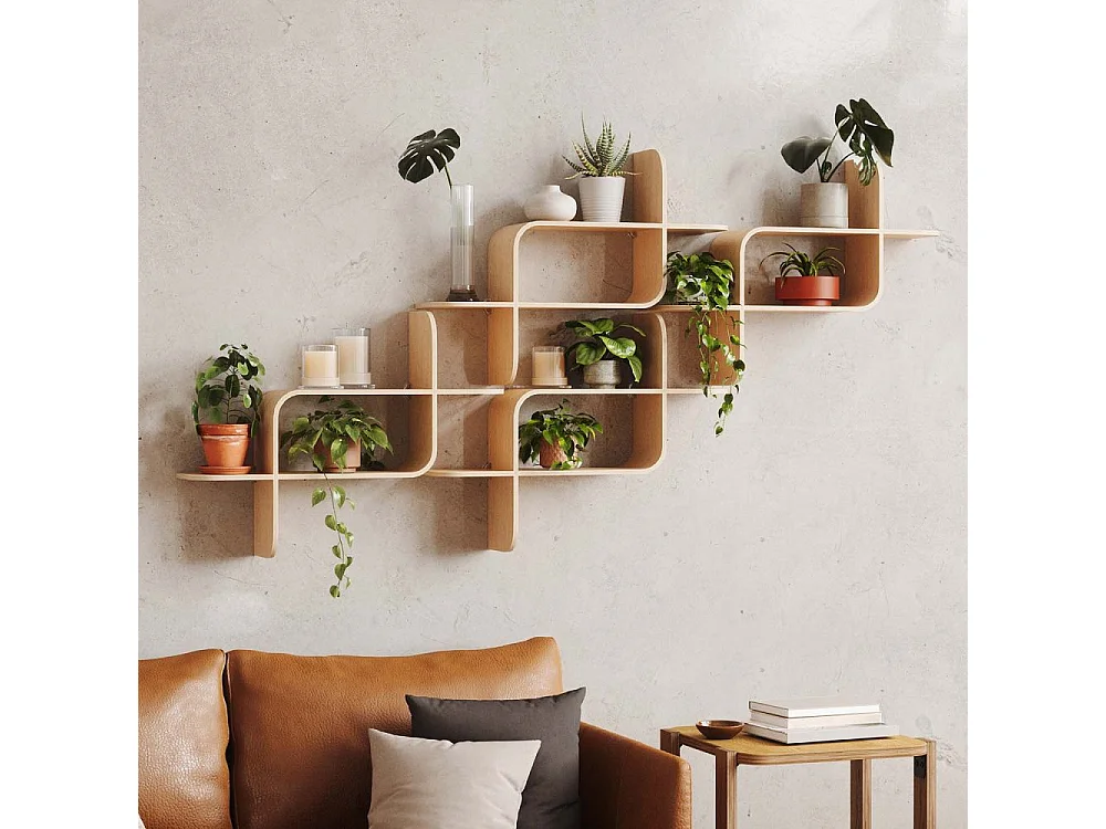 Etagère murale Montage Naturel  Umbra