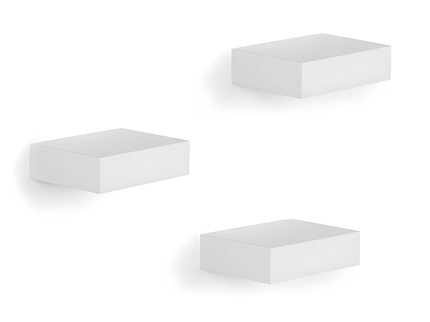 Lot de 3 étagères Showcase Blanc  Umbra