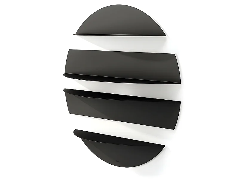 Estanterías flotantes metálicas decorativas Solis