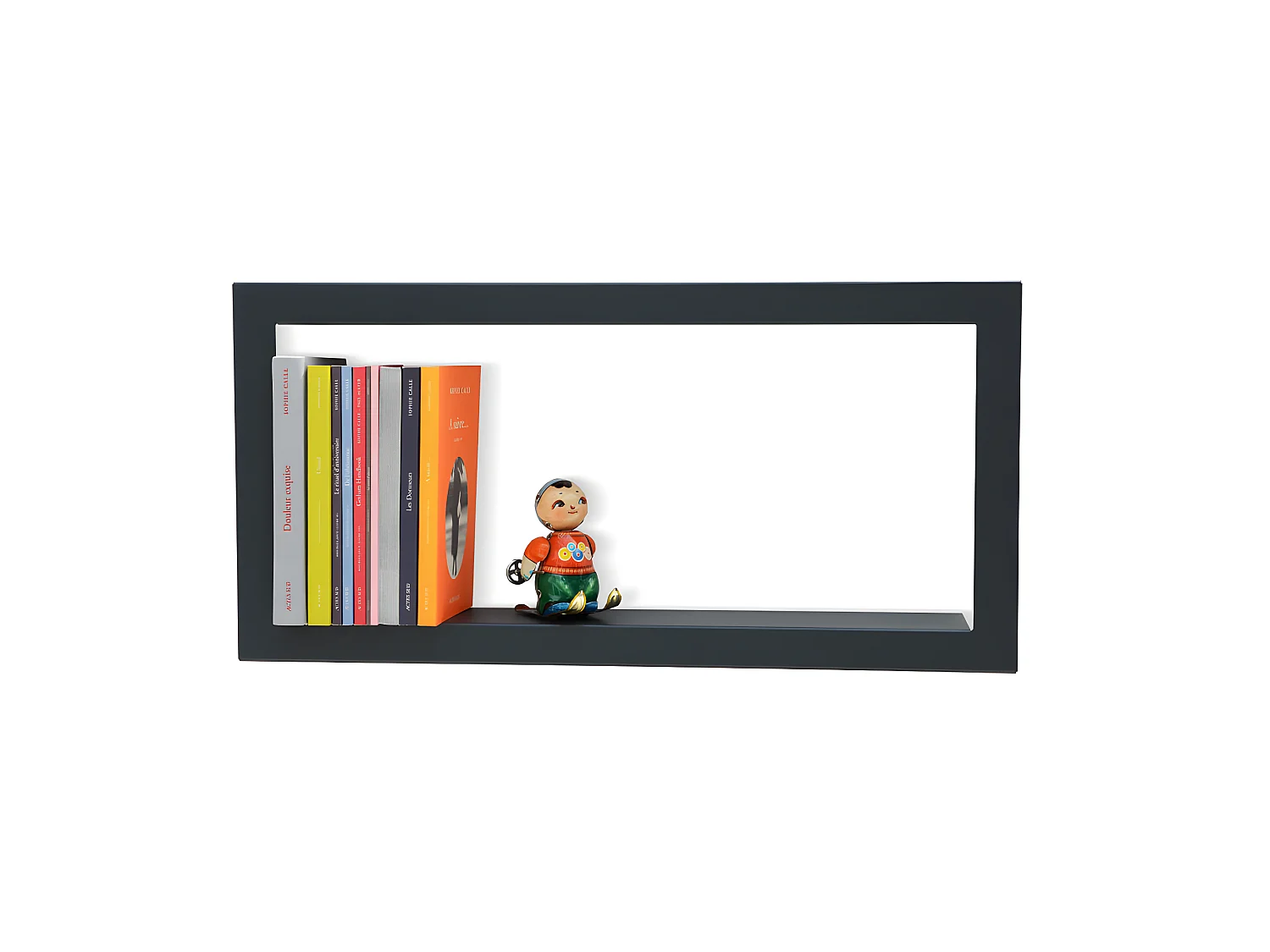 Etagère design Stick Large (prof. 8.5cm) Ardoise  Presse Citron