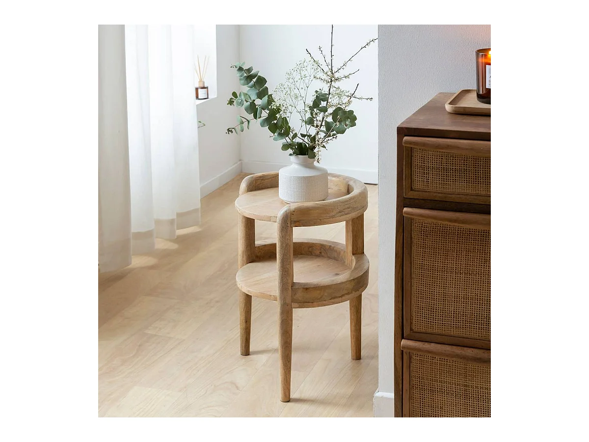 Chevet en bois de manguier Allye