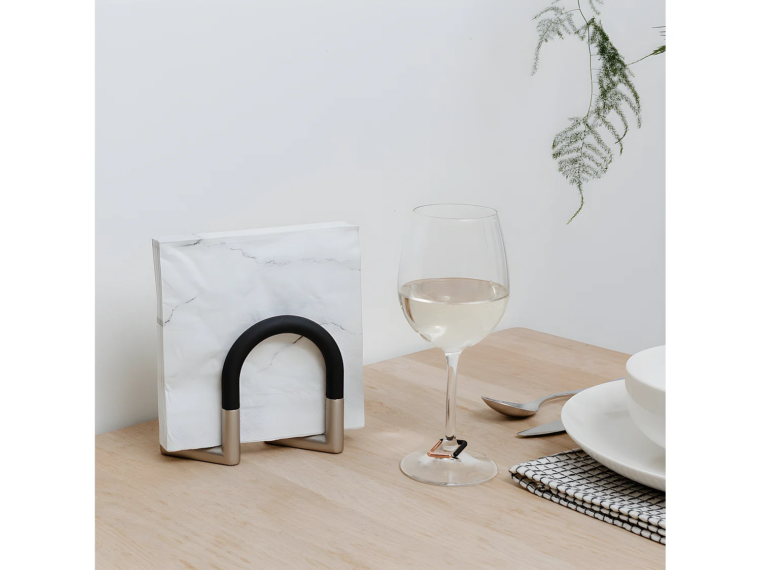 Porte serviettes Swivel Noir  Umbra