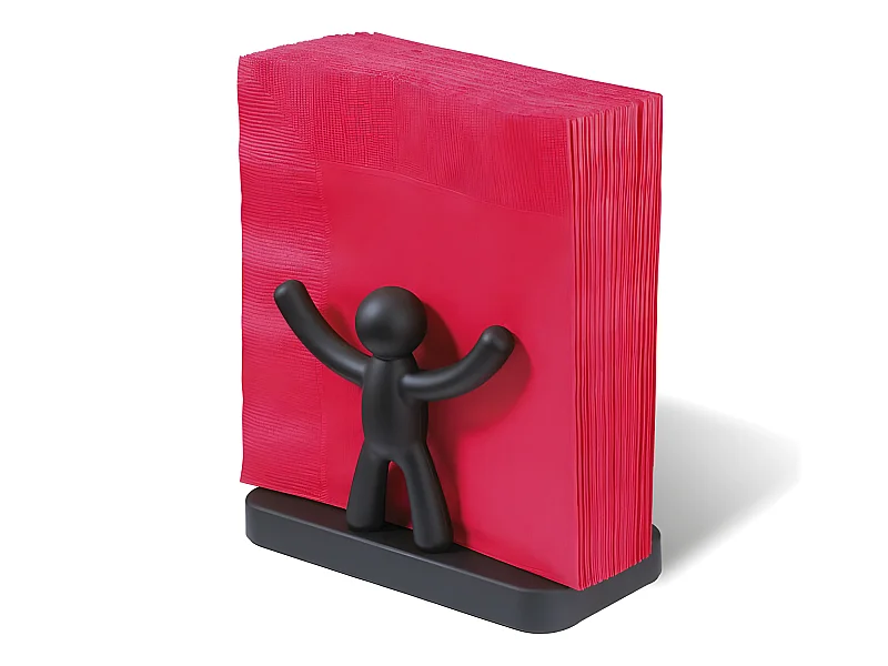 Porte serviettes Buddy Noir  Umbra