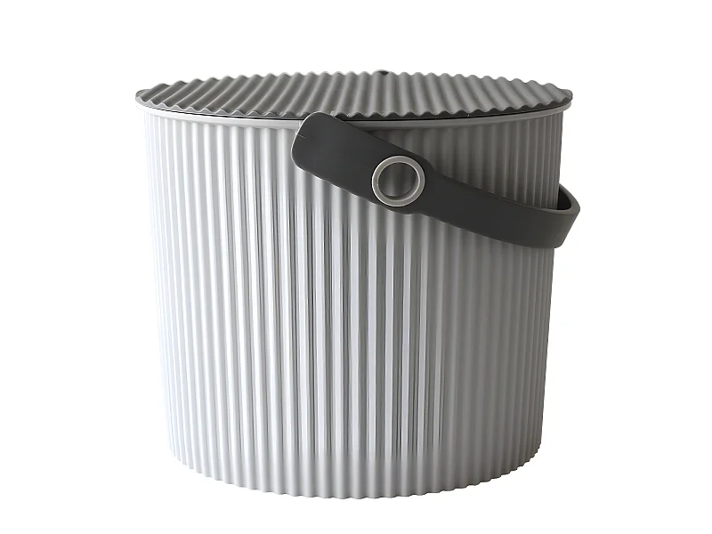 Secchio multiuso in polipropilene grigio