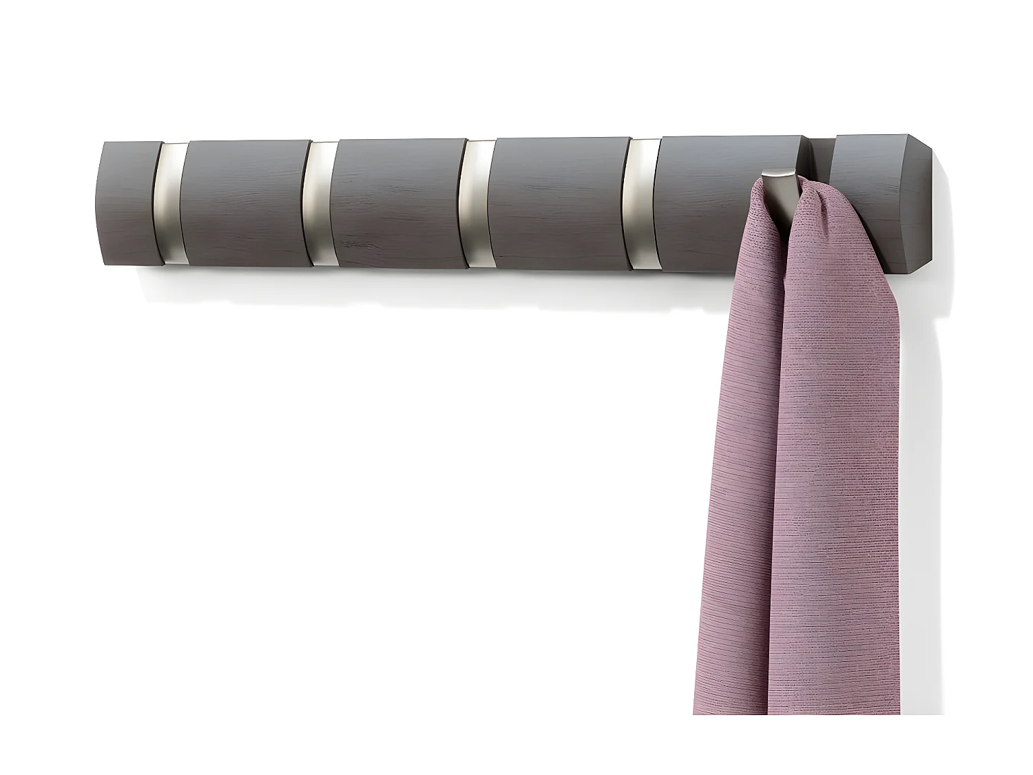 Porte manteaux Flip hook Gris foncé  Umbra