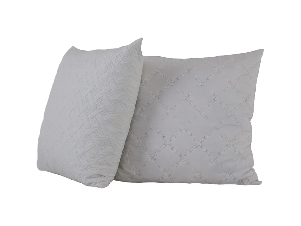 Ensemble Matelas Mousse Luxe - 160x200 et 2 Oreillers mémoire 60x60 - Sommier kit couleur chêne