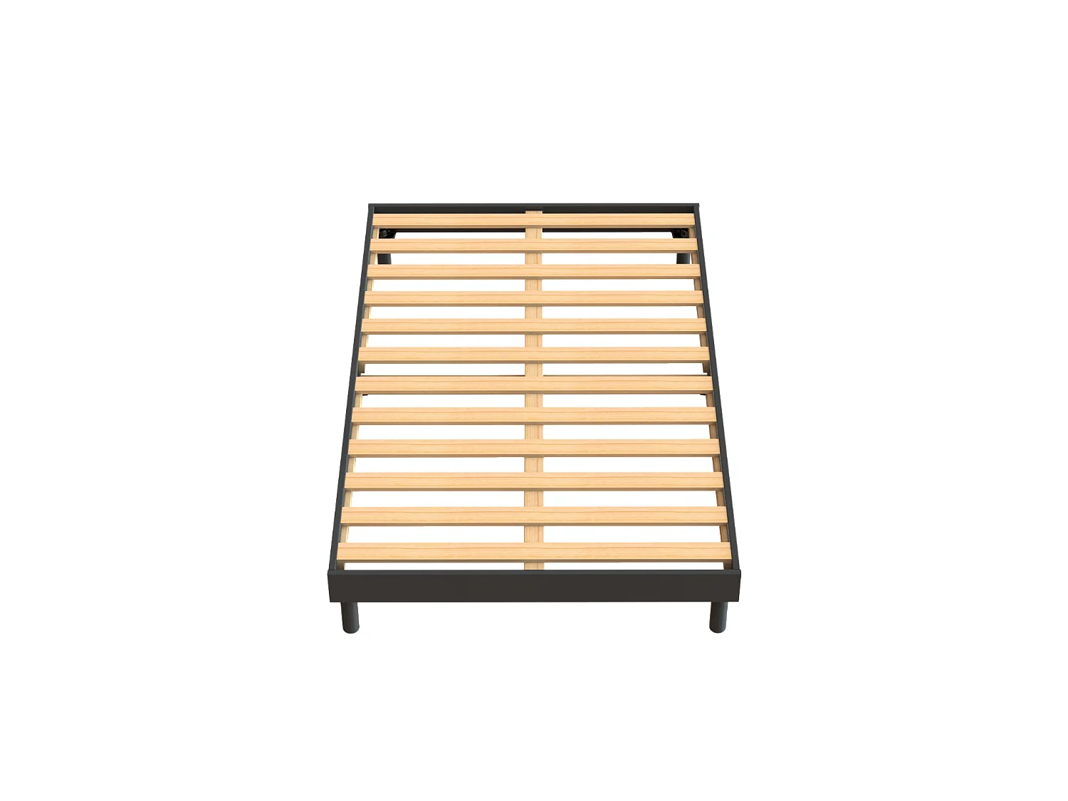 Ensemble Cosmos White mousse accueil mémoire - 160x200 et 2 Oreiller visco 60x60 - Sommier kit gris