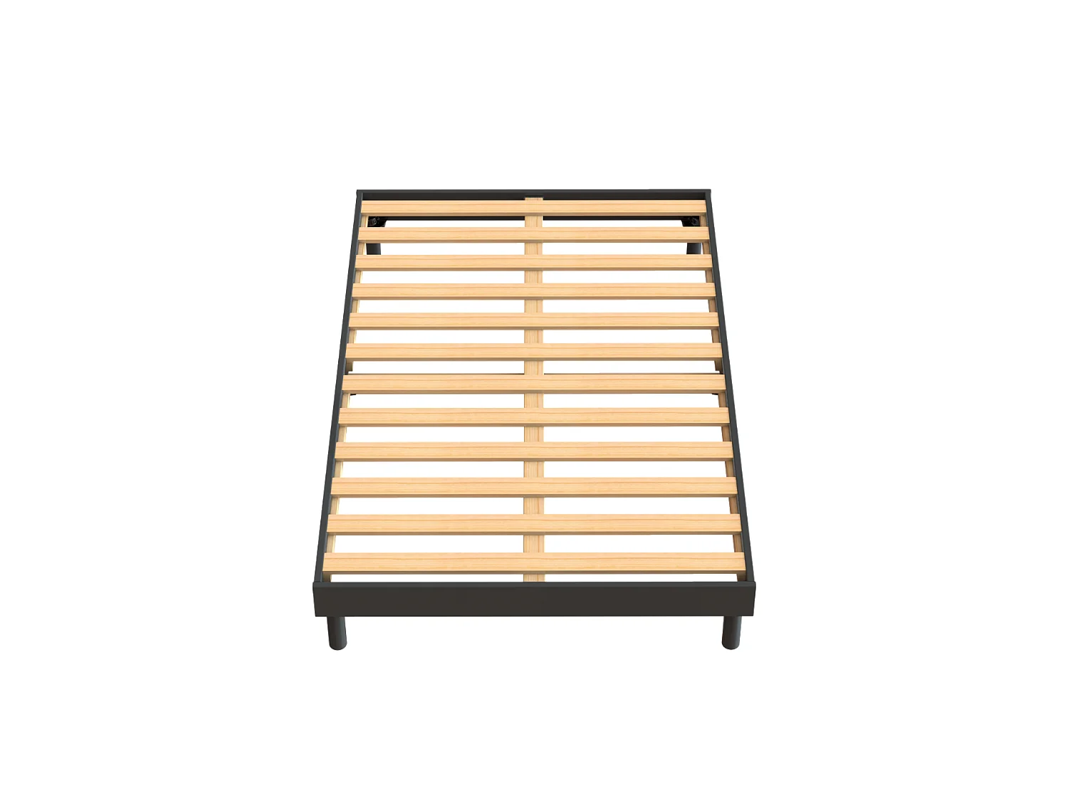 Ensemble Cosmos White mousse accueil mémoire - 160x200 et 2 Oreiller visco 60x60 - Sommier kit gris