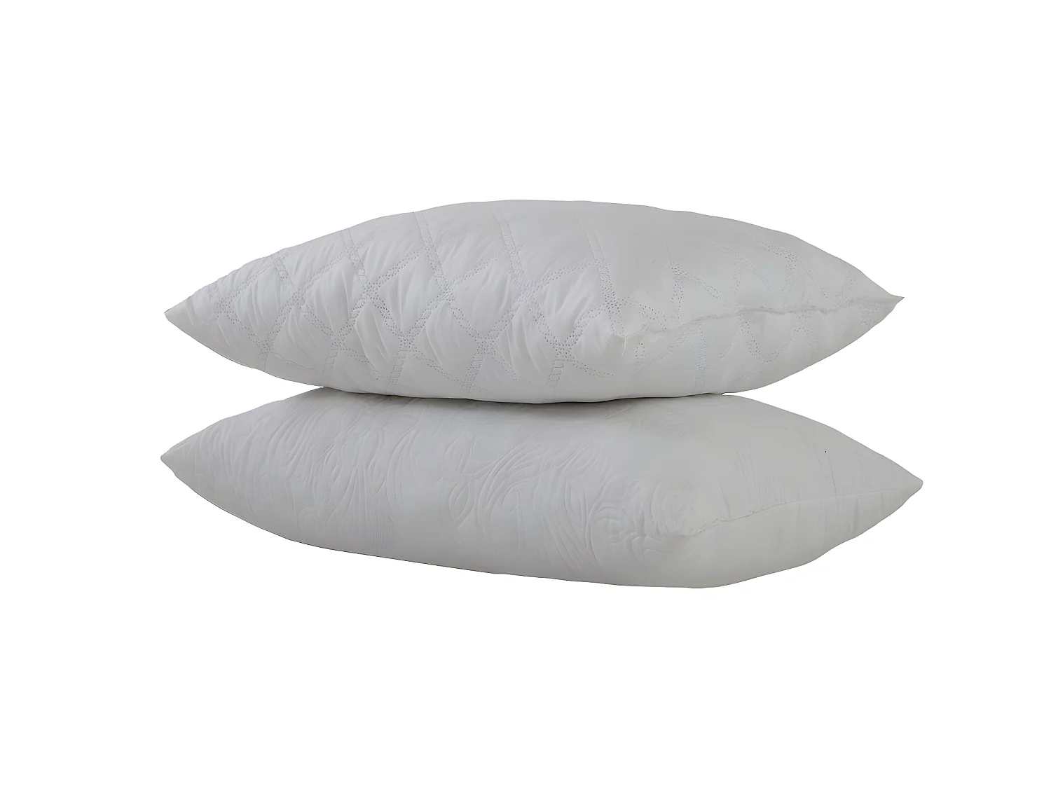 Ensemble Matelas mousse Confort 160x200cm - mousse  - 2 Oreillers 50x70 et Sommier kit gris