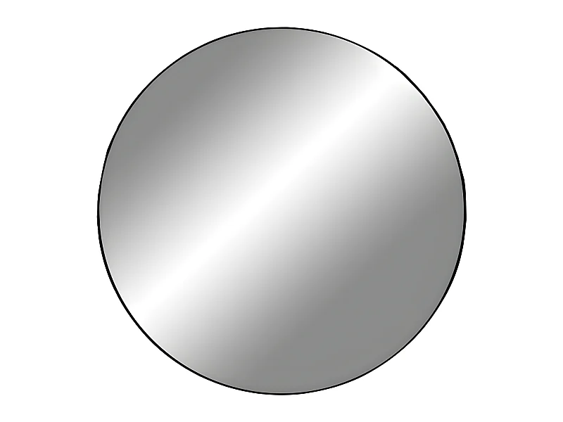 Jeanne Spiegel Ø40 cm Rahmen schwarz.