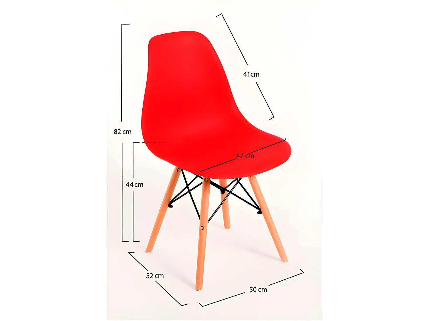 Silla Tower Basic - Rojo