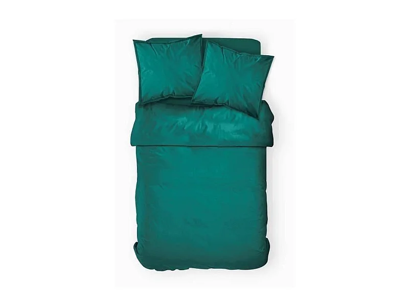 TODAY housse de couette 100% coton - 220x240 cm - Vert emeraude