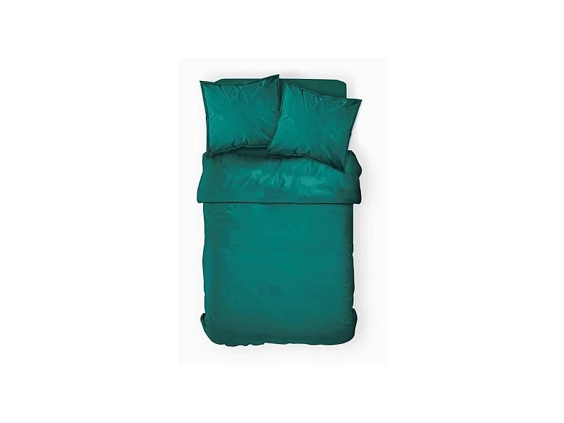 TODAY housse de couette 100% coton - 220x240 cm - Vert emeraude