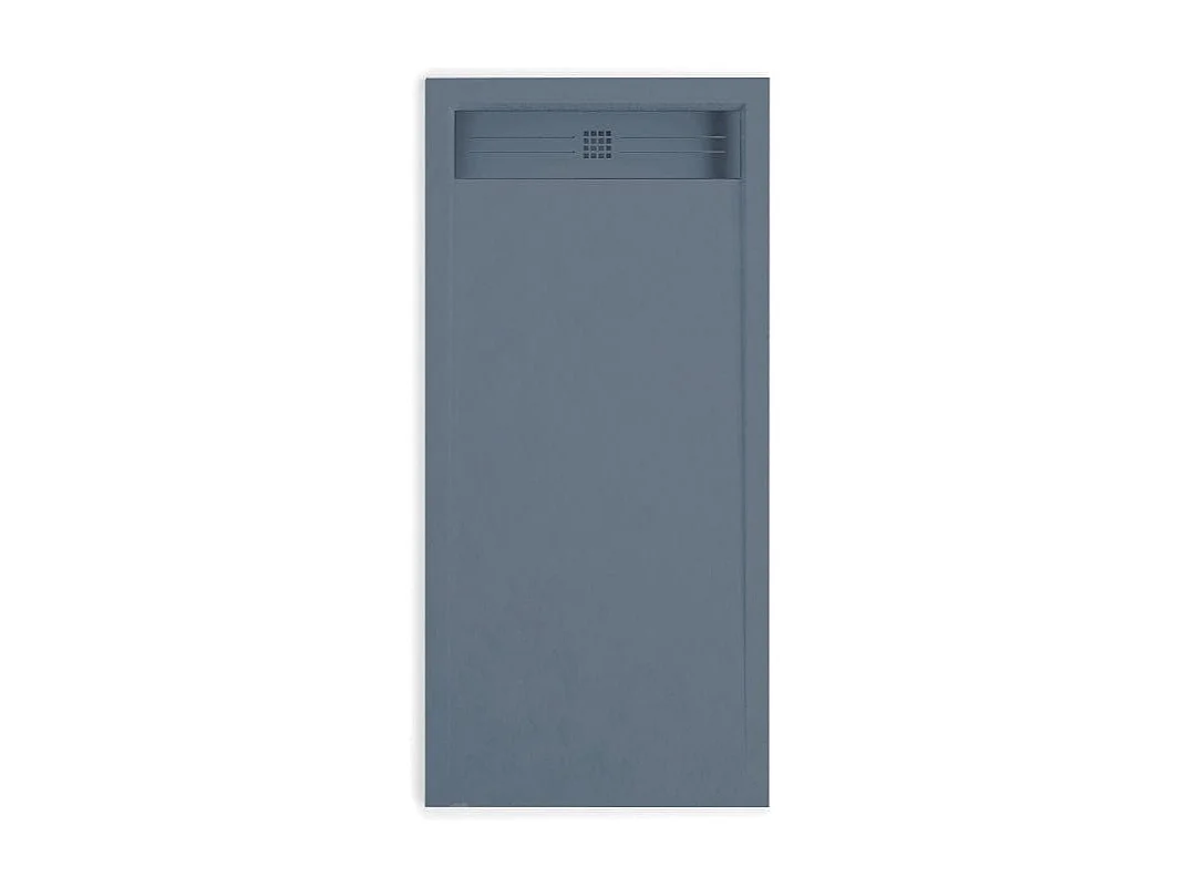 Plato de ducha resina ELITE antracita  90x120cm rejilla color