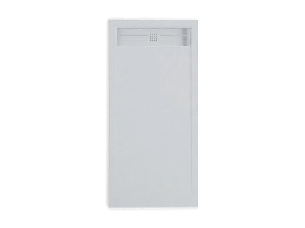 Plato de ducha resina ELITE ceniza  70x130cm rejilla color