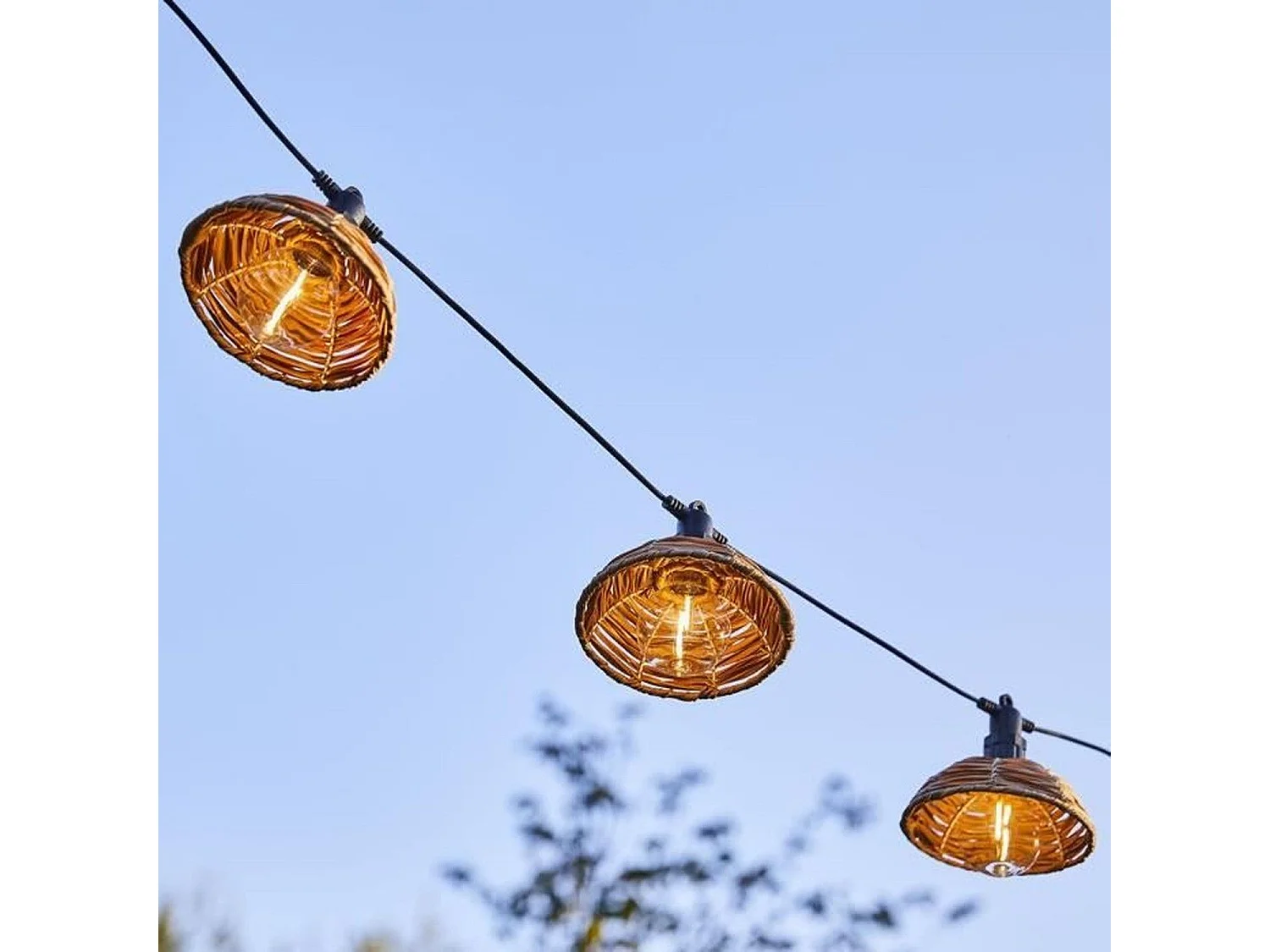 Guirlande abat-jour COTTAGE 10 globes 5.70M