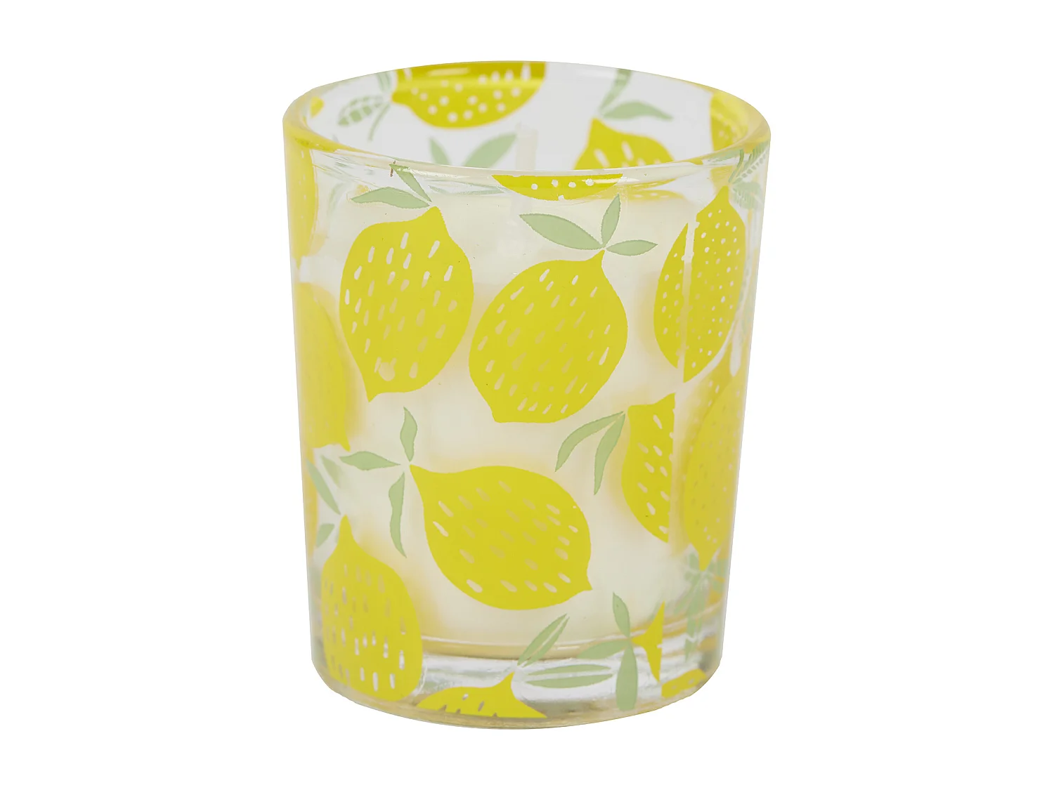 Coffret 6 Bougies Parfumées "Vintage" 8cm Citronnelle