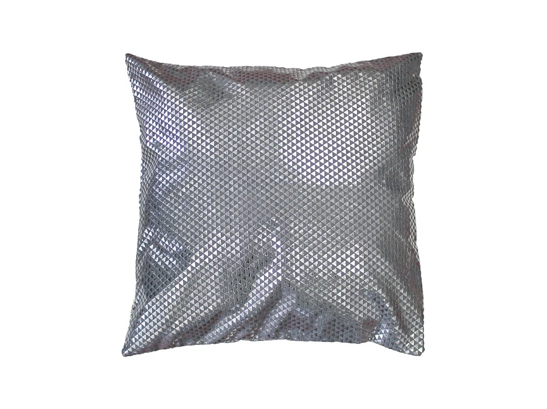 Housse de Coussin "Suede" 40x40cm Gris
