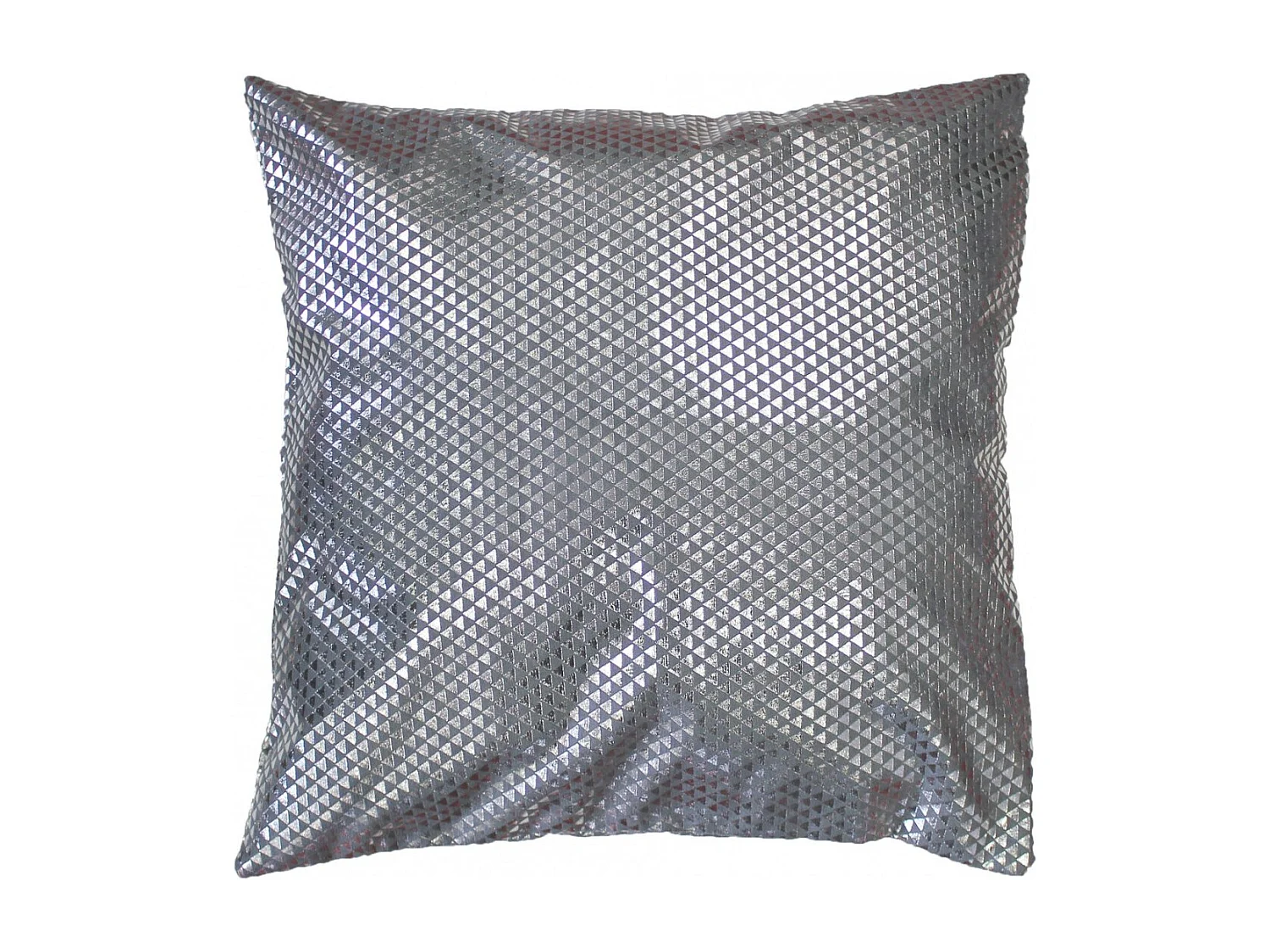 Housse de Coussin "Suede" 40x40cm Gris
