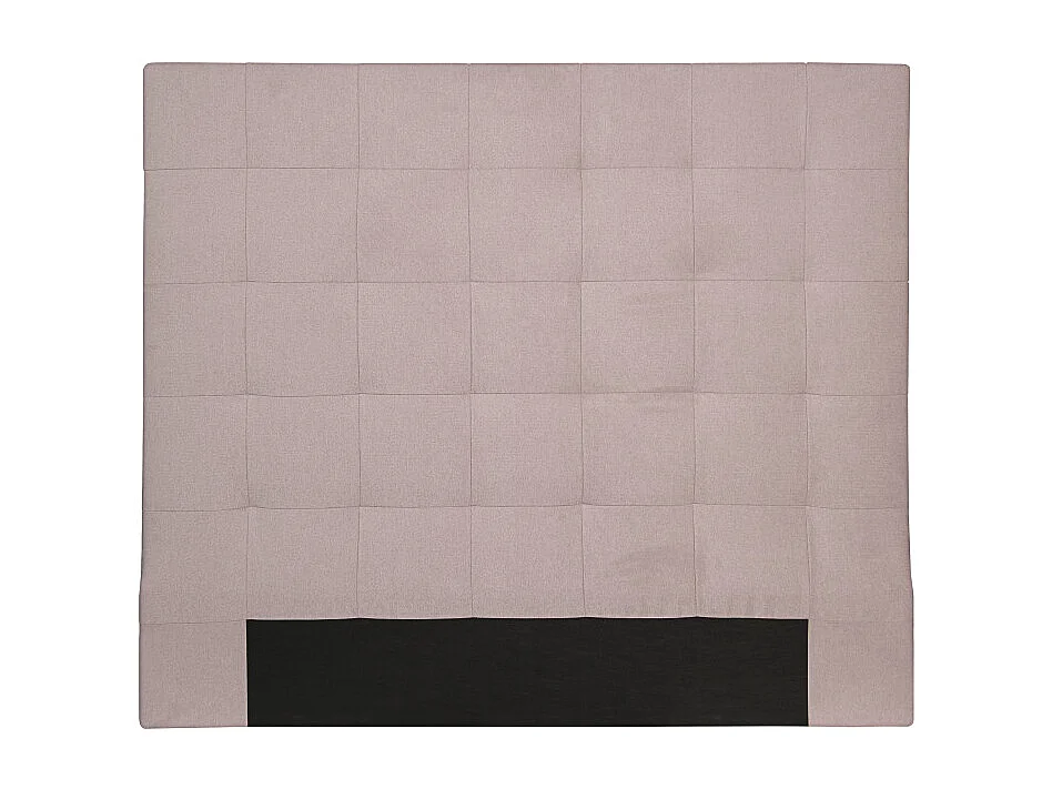 Tête de lit capitonnée en tissu MEGAN - Rose, Largeur - 160 cm