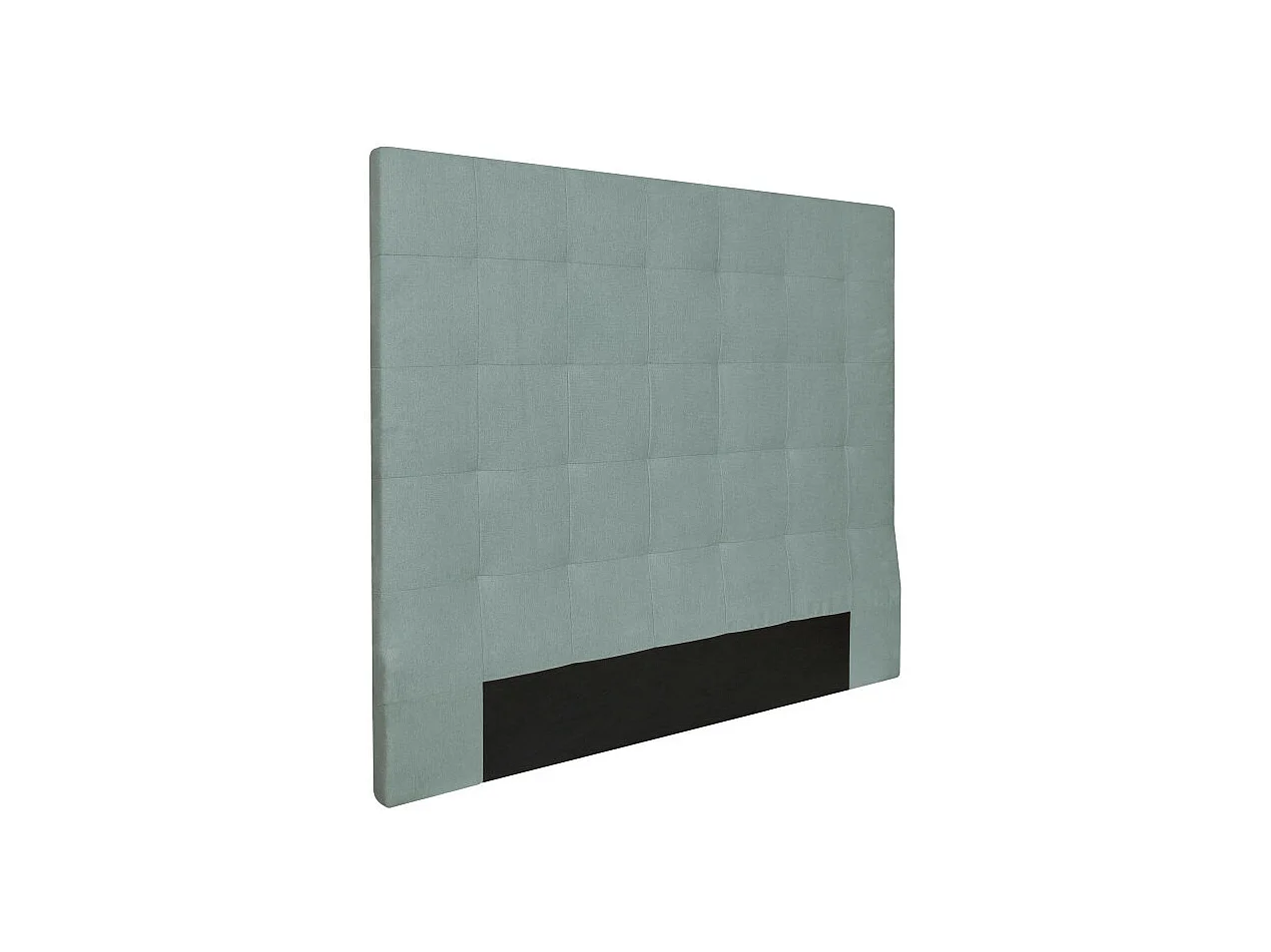 Tête de lit capitonnée en tissu MEGAN - Bleu clair, Largeur - 160 cm