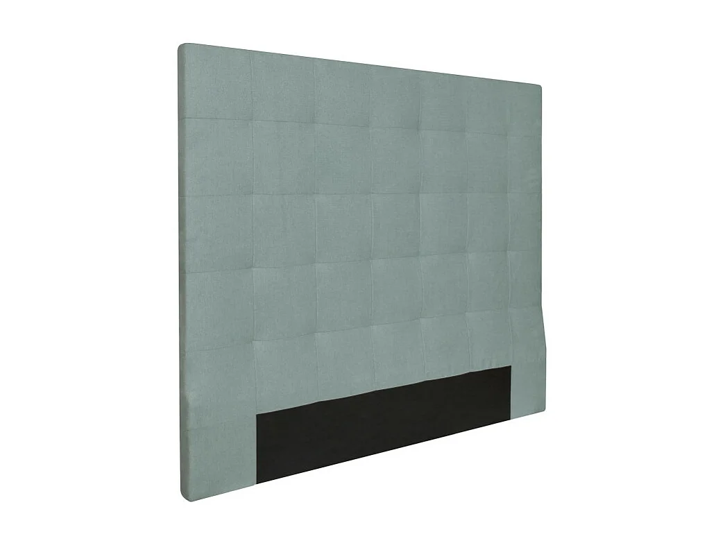 Tête de lit capitonnée en tissu MEGAN - Bleu clair, Largeur - 160 cm