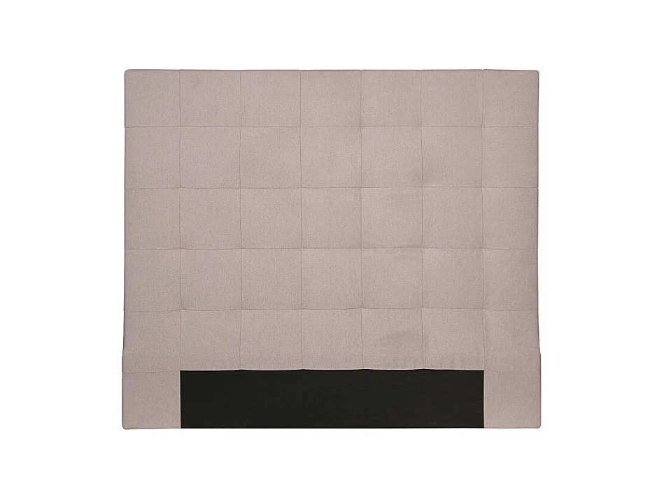 Tête de lit capitonnée en tissu MEGAN - Rose, Largeur - 140 cm