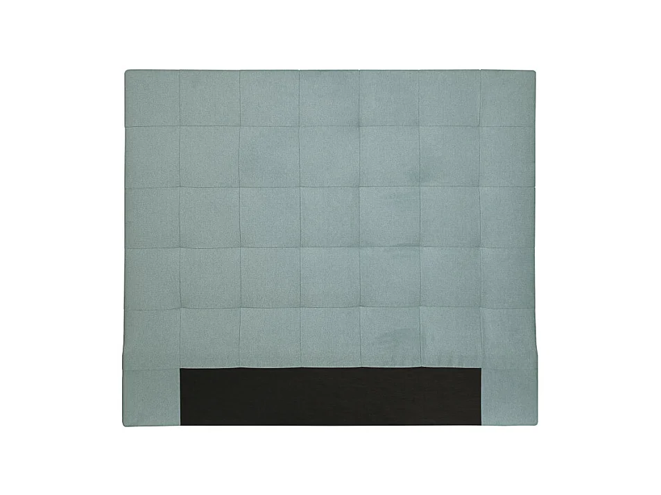 Tête de lit capitonnée en tissu MEGAN - Bleu clair, Largeur - 140 cm