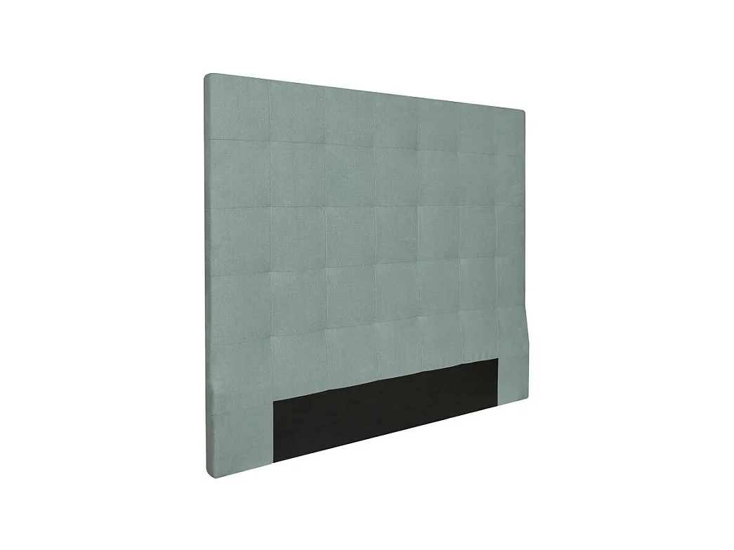 Tête de lit capitonnée en tissu MEGAN - Bleu clair, Largeur - 140 cm