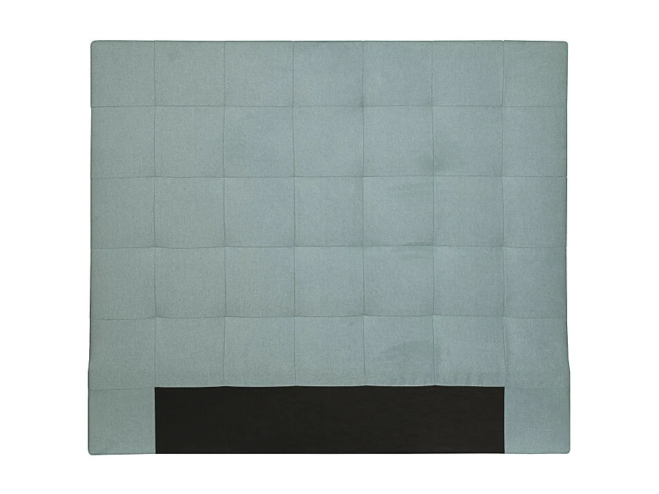 Tête de lit capitonnée en tissu MEGAN - Bleu clair, Largeur - 140 cm