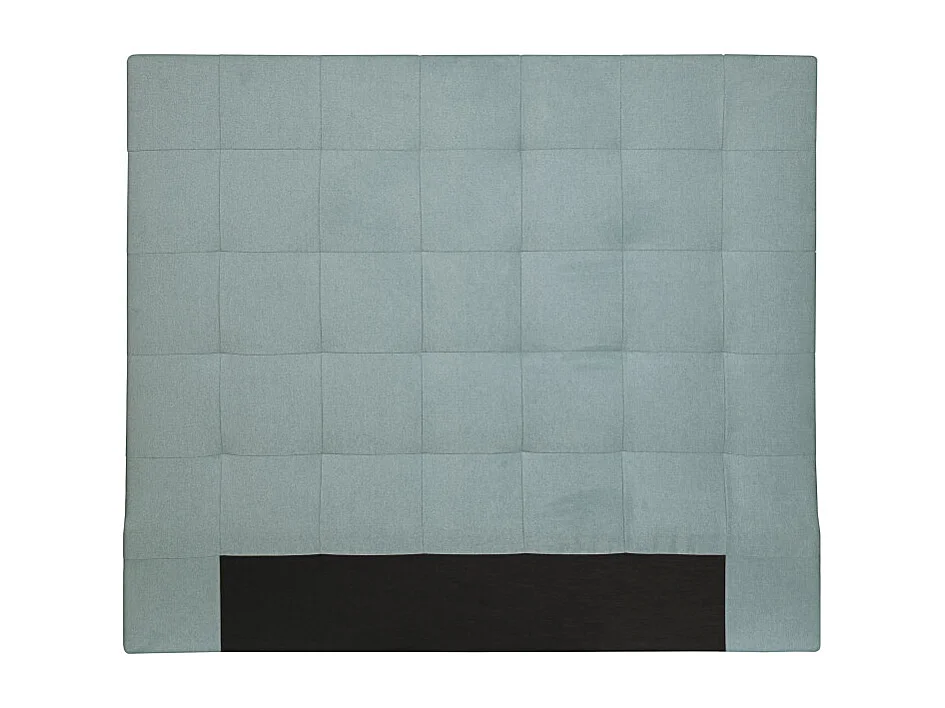 Tête de lit capitonnée en tissu MEGAN - Bleu clair, Largeur - 140 cm