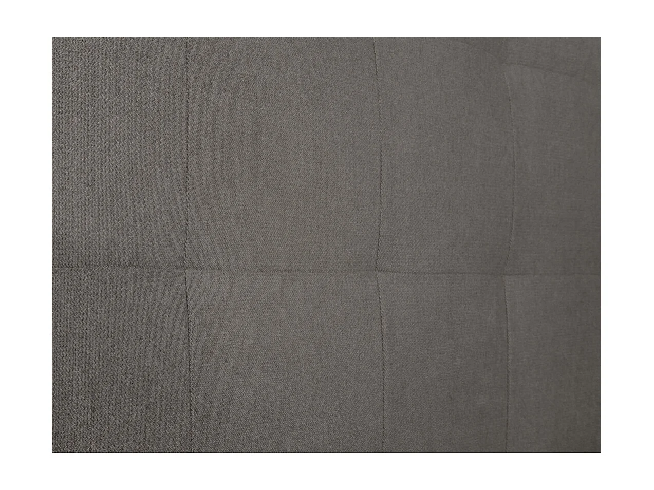 Tête de lit capitonnée en tissu MEGAN - Gris, Largeur - 160 cm