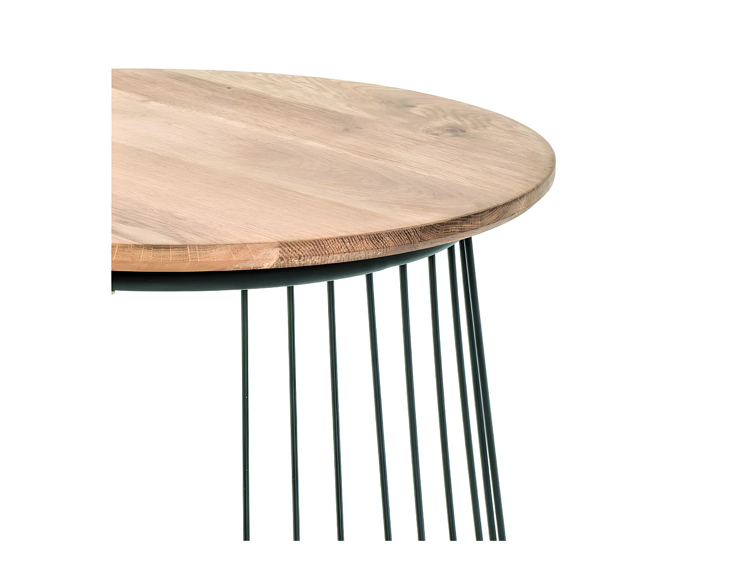 Table d'Appoint en Bois "Nissa" 52cm Naturel