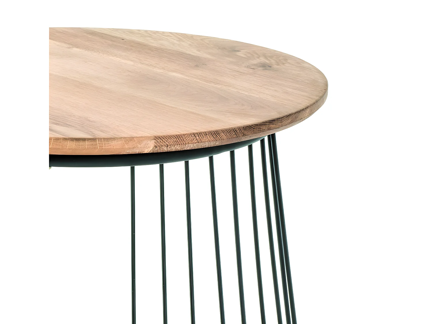 Table d'Appoint en Bois "Nissa" 52cm Naturel