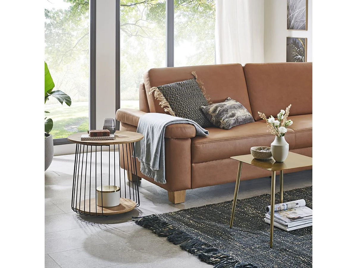 Table d'Appoint en Bois "Nissa" 52cm Naturel