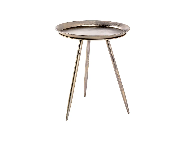 Table d'Appoint Antique "Gujia" 54cm Bronze