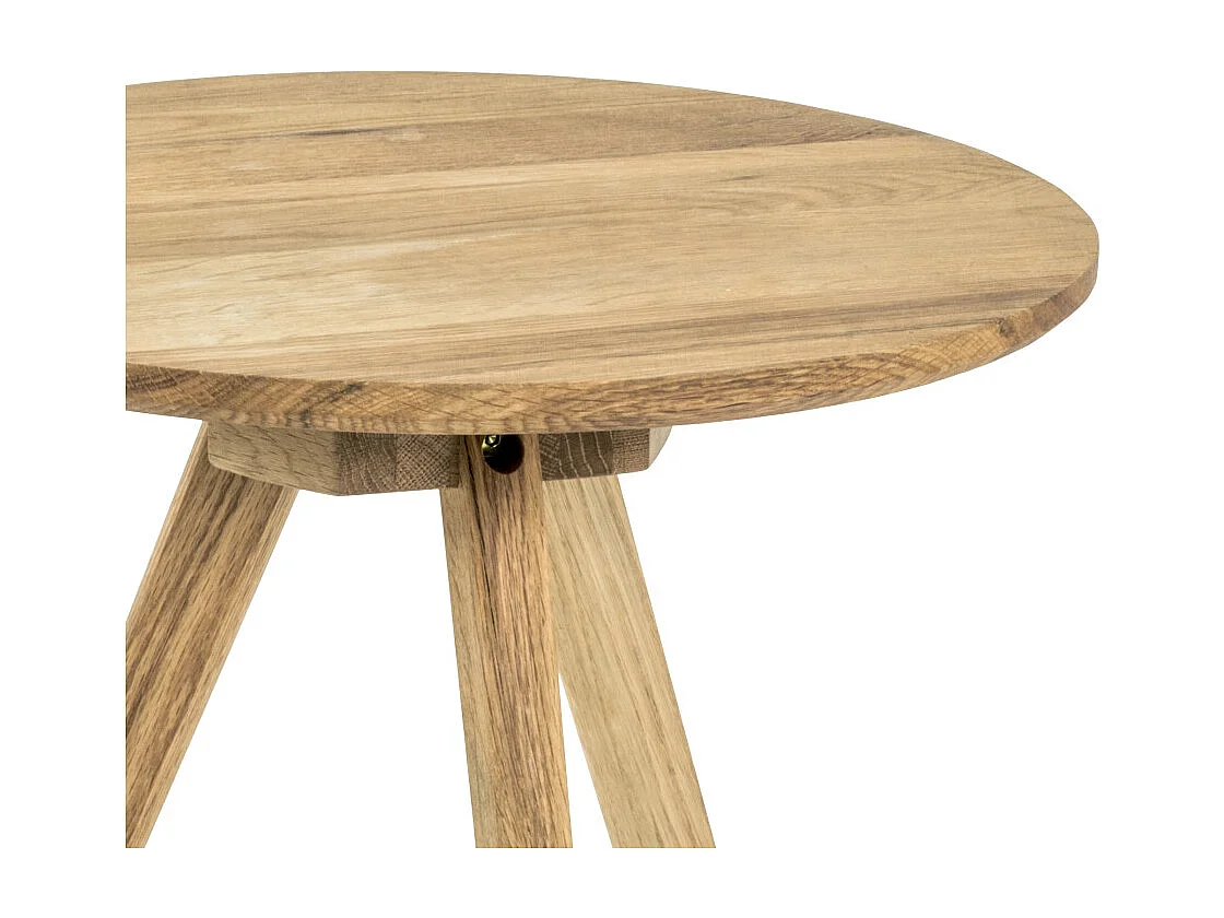 Table d'Appoint en Bois "Cunda" 40cm Naturel