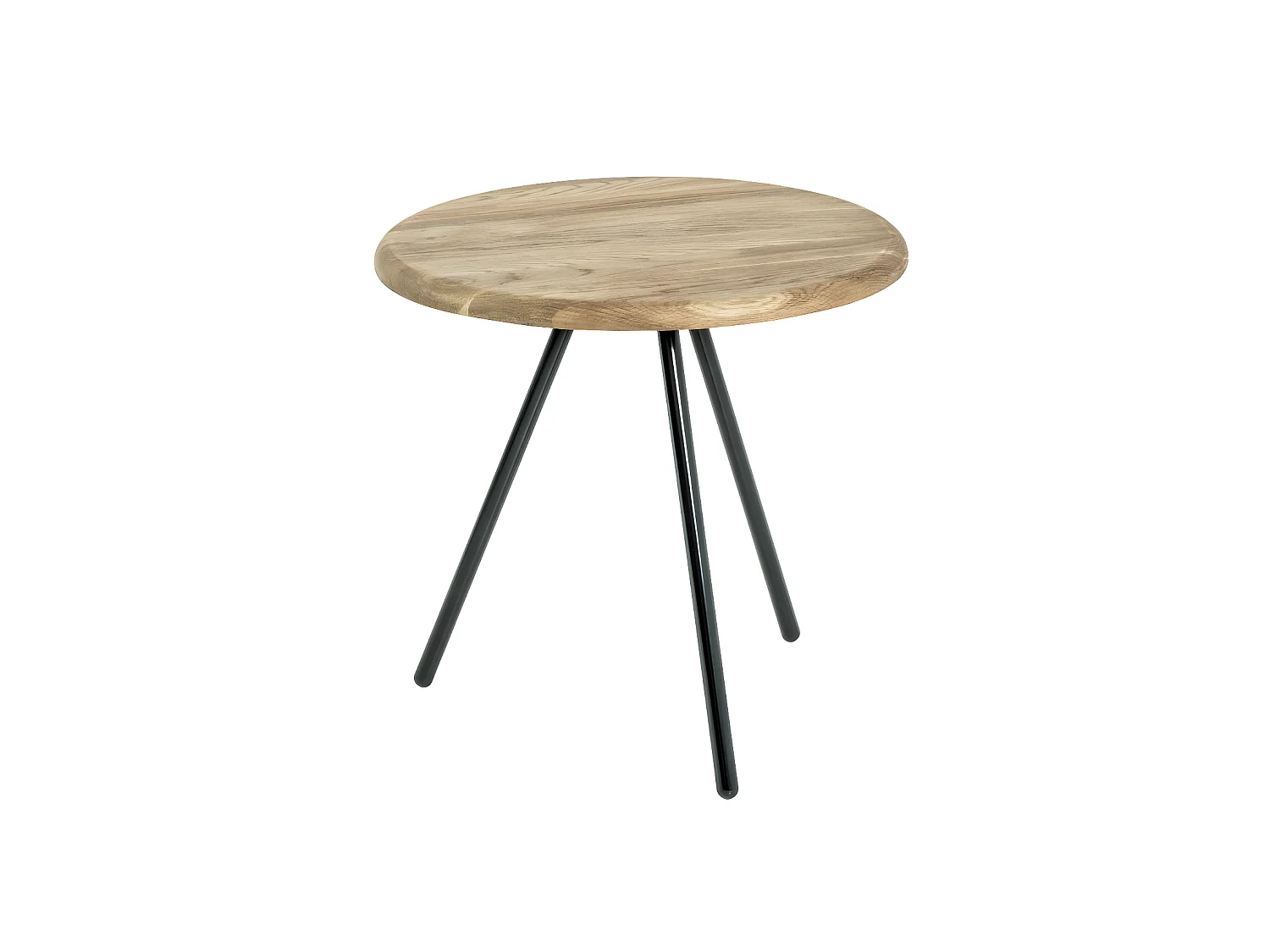 Table d'Appoint en Bois "Camille" 40cm Naturel