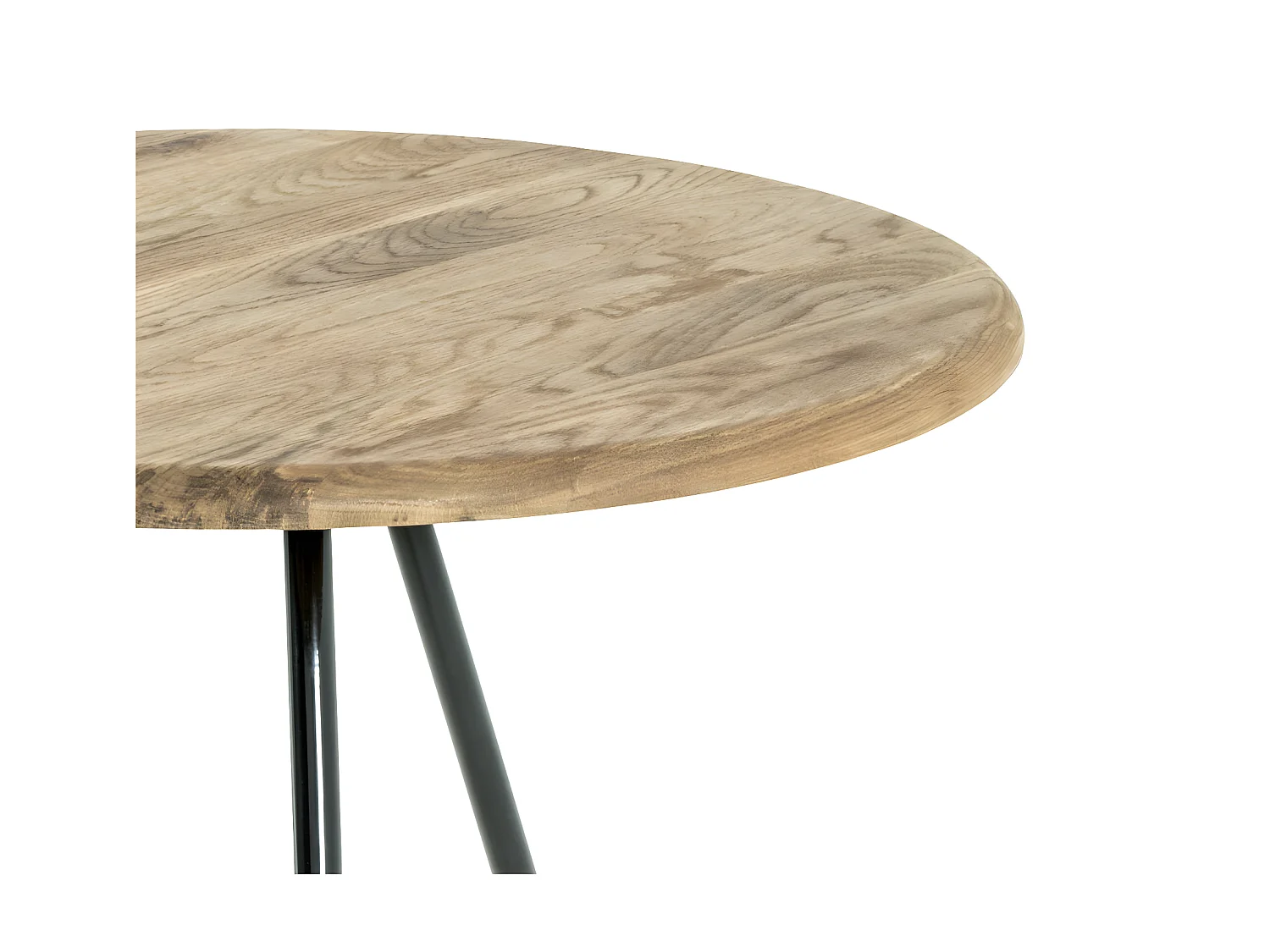 Table d'Appoint en Bois "Camille" 40cm Naturel