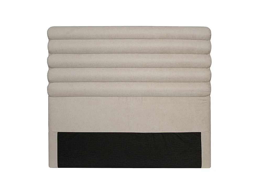 Tête de lit en tissu LUCA - Beige, Largeur - 140 cm