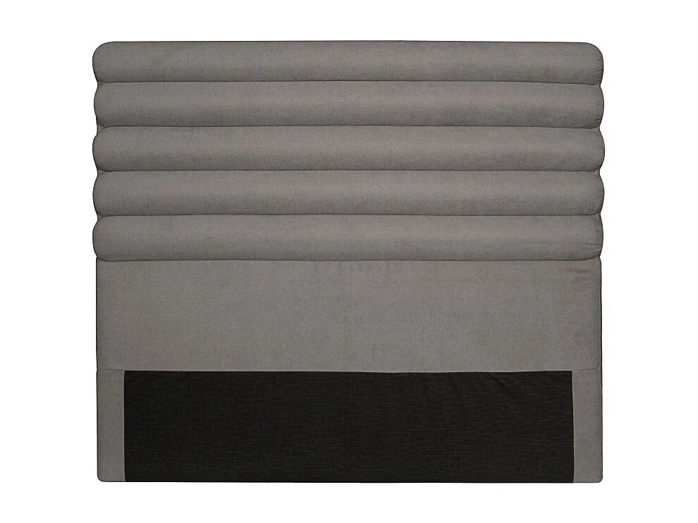 Tête de lit en tissu LUCA - Gris, Largeur - 160 cm